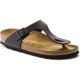 Slipper Birkenstock Unisex Gizeh Birko-Flor Black Narrow-Schoenmaat 39