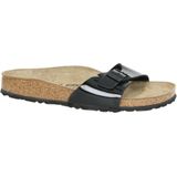Birkenstock - Madrid - Slippers - Black - Kunstleer