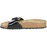 Birkenstock - Madrid - Slippers - Black - Kunstleer