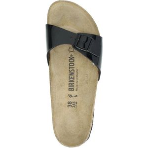 Birkenstock - Madrid - Slippers - Black - Kunstleer