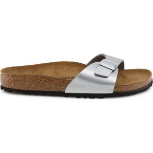 Birkenstock Madrid BF Silber Narrow Dames Slippers - Silver - Maat 36