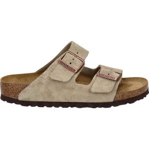 Birkenstock - Arizona Sfb Vl - Leren Sandalen - Zwart - Leer