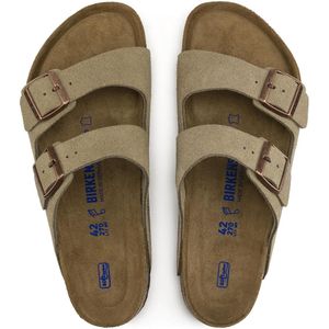 Birkenstock - Arizona - Sandalen - Taupe - Suède