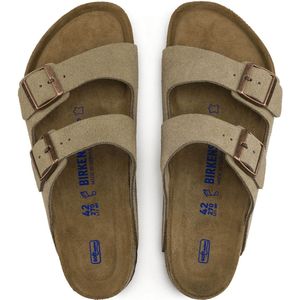 Birkenstock - Arizona - Sandalen - Taupe - Suède