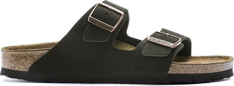 Birkenstock - Arizona - Sandaal - Bruin - Suède - Soft Footbed