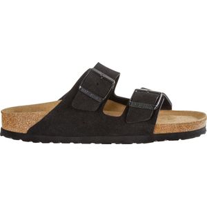 Birkenstock - Arizona Suede SF - Sandaal - Black - Suède