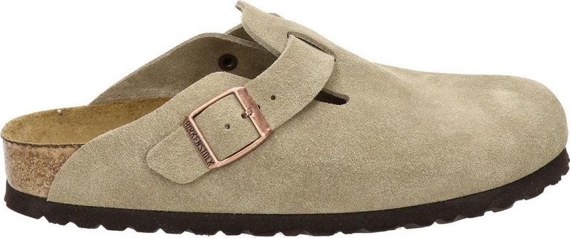 Sneakers Birkenstock Boston Suede Taupe  Taupe  Dames