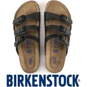 Muiltjes - Florida - Imitatieleer - Effen - Anatomisch Gevormd Voetbed