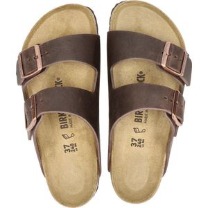 Birkenstock  Slippers Unisex Arizona  Bruin  Nubuck