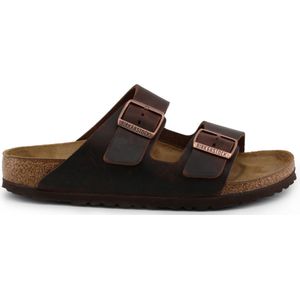 Birkenstock - Arizona - Muiltjes - Donkerbruin - Anatomisch Gevormd Voetbed