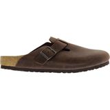 Klomp Birkenstock Unisex Boston Oiled Leather Habanna Narrow-Schoenmaat 43