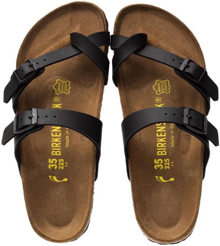 BIRKENSTOCK - Mayari - Muiltjes - Zwart - Synthetisch materiaal