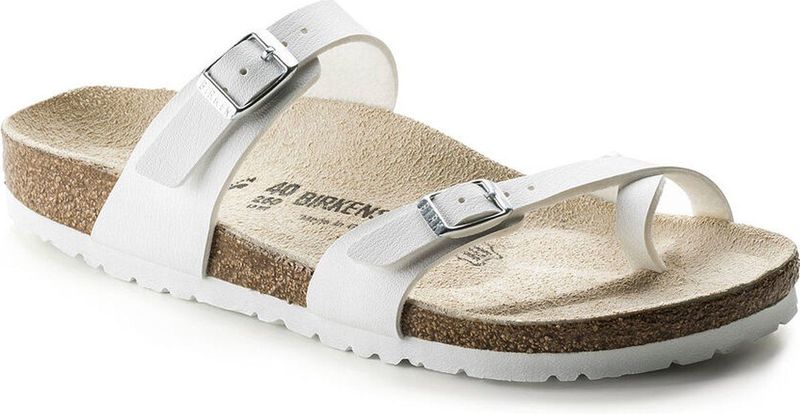 Birkenstock - Mayari - Sandalen - Zwart - Bovenwerk van Birko-Flor®