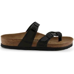 Birkenstock Slippers - Maat 45 - Unisex - zwart