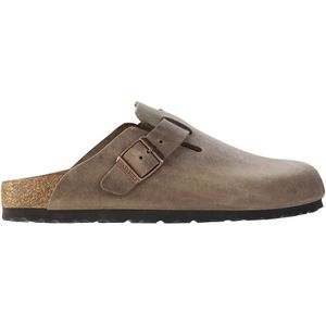 Birkenstock BOSTON TABACCO BROWN - Heren slippers - Kleur: Taupe - Maat: 43