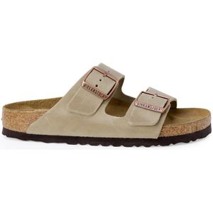 Birkenstock Arizona Dames Slippers - Brown  - Maat 37