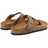 Birkenstock Gizeh - Tabacco Bruin - Geolied Leer - Uniseks