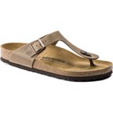 Birkenstock Gizeh - Tabacco Bruin - Geolied Leer - Uniseks