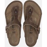 Birkenstock Gizeh - Tabacco Bruin - Geolied Leer - Uniseks