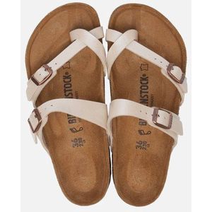 Birkenstock Mayari Dames Slippers Regular fit - White - Maat 39