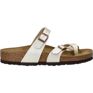 Birkenstock Mayari Dames Slippers Regular fit - White - Maat 37