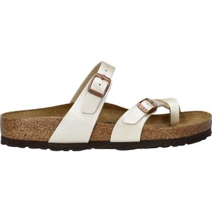 Birkenstock Mayari Dames Slippers Regular fit - White - Maat 38