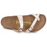 Birkenstock Mayari Dames Slippers Regular fit - White - Maat 39