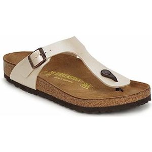 Slippers met teenstukje Gizeh BIRKENSTOCK. Synthetisch materiaal. Maten 40. Wit kleur