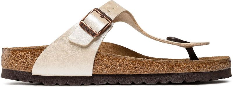 Birkenstock - Gizeh - Slipper - Creme - Birko-Flor - Narrow
