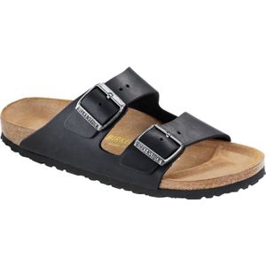 Birkenstock - Sandalen en slippers - Arizona Oiled Leather Black voor Heren - Maat 39