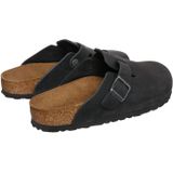 Birkenstock, Heren, Schoenen, Zwart, Maat: 41 EU Leer,
