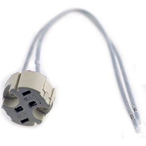 Gb 9130 - Lampenfassung gx 6,35, Keramik, weiß - Goobay
