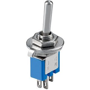 Wentronic MS 244 LC – cirkelsnijder (3 A, 125 V, blauw, zilver)