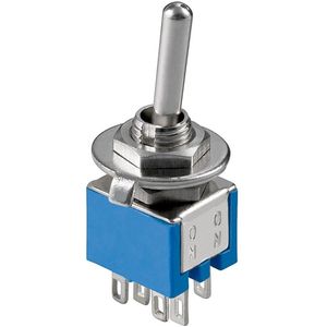 Schakelaar - Blauw/Zilver - Energiebeheer - Ingangsspanning 125 V