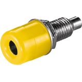 Goobay - 11672 - Connector - Geel - Vrouwelijk - 1 stuk