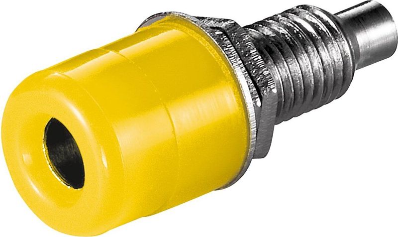 Goobay - 11672 - Connector - Geel - Vrouwelijk - 1 stuk