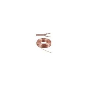 Goobay Luidspreker kabel (CU koper) - 2x 2,50mm² / transparant - 25 meter