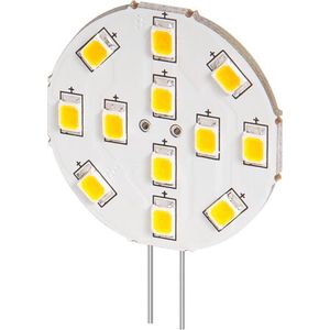 Goobay 30589 LED-spot, 2 W, fitting G4, vervangt 22 W, koud-wit, niet dimbaar