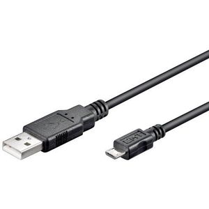 Wentronic USB-aansluitkabel A-stekker Micro B-stekker 1,8 m