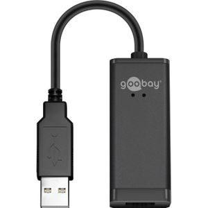 USB 2.0 Fast Ethernet Netzwerkkonverter zum Anschluss eines PC/Mac mit