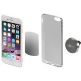 goobay - Magnethalterungs-Set Universal im Slim-Design zur einfachen und sicheren Befestigung mobiler Kleinger&#228;te im Fahrzeug