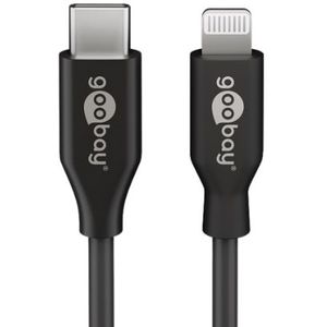 Goobay USB-C 2.0 naar Lightning - 0.5 m