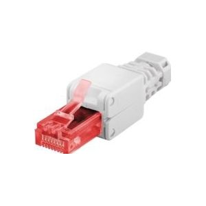 UTP CAT6 Toolless RJ45 Connector - voor stugge en soepele kern
