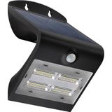 Goobay solar LED-wandlamp met bewegingssensor voor buiten - 3,2W / zwart