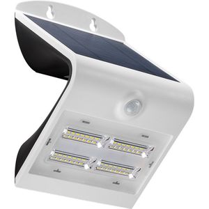 Goobay solar LED-wandlamp met bewegingssensor voor buiten - 3,2W / wit