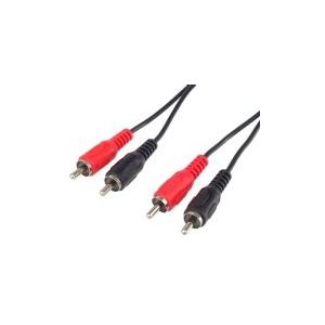 Stereo-Verbindungskabel 2x Cinch