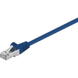 CAT 5e Patchkabel, F UTP, blau