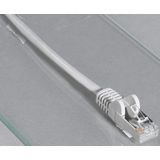 Cat 5e Patchkabel, f/utp, grau, Kupferkaschierter Aluminiumleiter (cca). Kabellänge 15 m