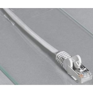 Cat 5e Patchkabel, f/utp, grau, Kupferkaschierter Aluminiumleiter (cca). Kabellänge 15 m