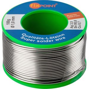 Premium loodvrije soldeertin 1mm - 100g